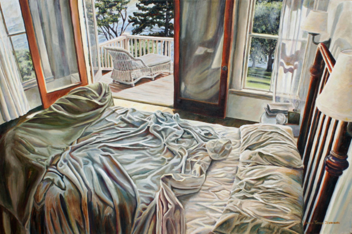 In The Afternoon Too • 24″ x 36″, oil on linen In The Afternoon Too • 24" x 36", oil on linen