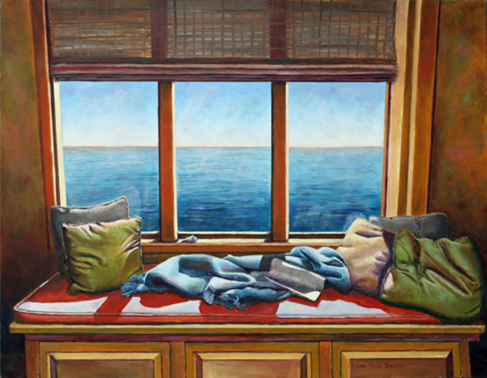 Light Shade • 14″ x 18″, oil on panel Light Shade • 14" x 18", oil on panel