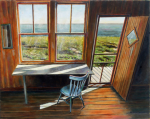 Shack 'scape • 16" x 20", oil on linen