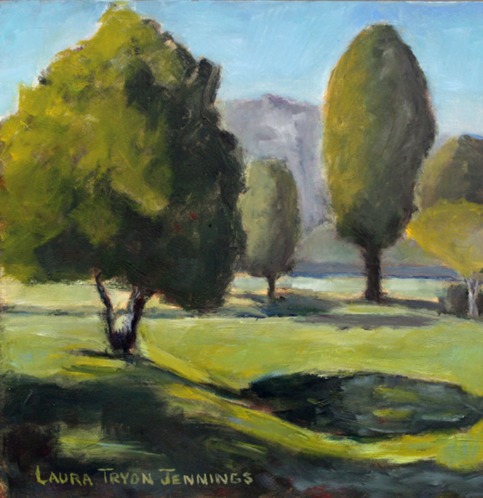 Italian Study, 6” x 6”, oil on panel Italian Study