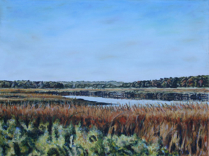 River Marsh • 18" x 24", oil on canvas