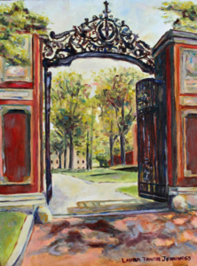 Johnston's Gate • 12" x 9", oil on canvas